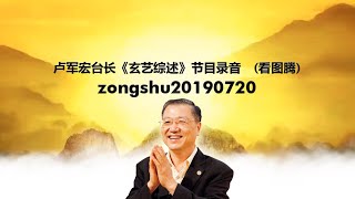 心灵法门 zongshu20190720 - 卢军宏台长《玄艺综述》节目录音  (看图腾)