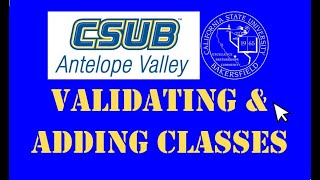 "How to" Video - Adding Classes to Shopping Cart & Validation