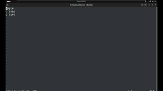 Edit File using Vim Editor on Linux