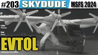 #203 Skydude - The FUTURE of Aviation: EVTOL. More Time w Archer Midnight