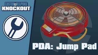 TF2C: Custom Weapons: Knockout Demonstration - PDA: Jump Pad