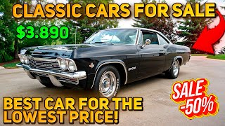 20 Fantastic Classic Cars Under $15,000 Available on Craigslist and Facebook Marketplace! Great Cars