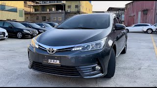 正2018年 Toyota Corolla Altis 1.8經典版 灰色 實車實價 保證實車實價只賣42.8萬 (57)