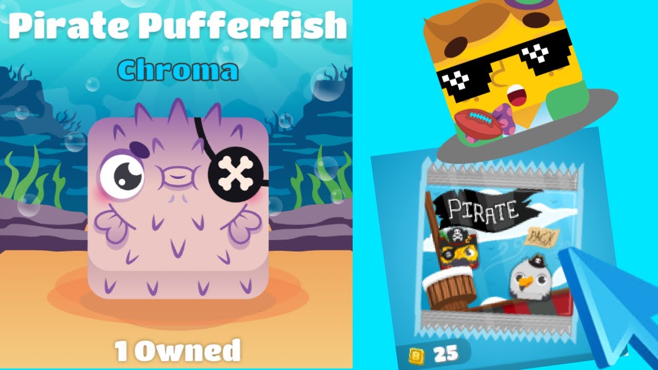 Can We Get PIRATE PUFFERFISH??? Blooket Pirate Pack Opening!!! - YouTube