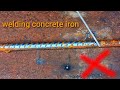 how to weld||concrete iron joints for novice welders