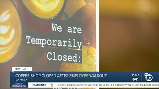 Public Square Coffee House temporarily closes after employees walk out over delayed pa
