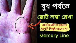 Mercury Line Hast Rekha, বুধ পর্বতে ছোট লম্বা রেখা,Hater Rekha Bangla