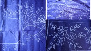 হাতের কাজের কামিজ ডিজাইন // Hand Embroidery Dress Design //ফুলকারি জামার ডিজাইন