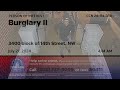 Person of Interest in Burglary II, 3400 block of 14th St, NW, on July 27, 2024