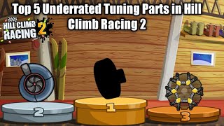 Top 5 Underrated Tuning Parts in Hill Climb Racing 2