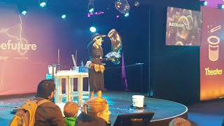 Zeepbellen wetenschap en techniek show