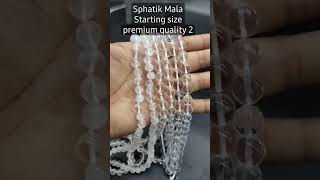 Sphatik Mala Starting size premium quality 2