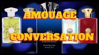 AMOUAGE FRAGRANCES CREATED BY PIERRE NEGRIN DISCUSSION | AMOUAGE INTERLUDE BLACK IRIS MAN PREVIEW