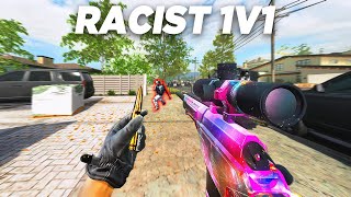 I 1v1'd a RACIST TRASH TALKER & you won't believe the outcome.. ($200 BET)