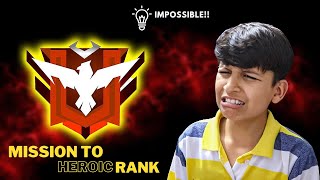Heroic Misson impossible 😥 │ FREE FIRE MAX 😍