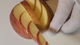 영상 두번만 보면 누구나 만들 수 있는 사과데코 Apple decoration