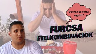 EZT A VIDEÓT NEM AKARTAM MEGCSINÁLNI | Furcsa ételkombinációkat kóstoltam | Uborka + torta???