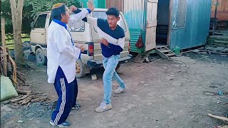 kuki Tai chi master Mr Mang tungnung kaki fight pi e☺️🤣🤣😭