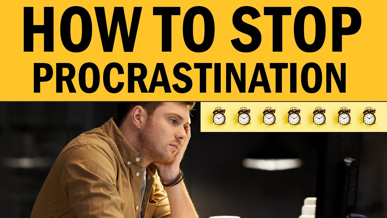 How To STOP Procrastination & Get Things Done FAST - YouTube