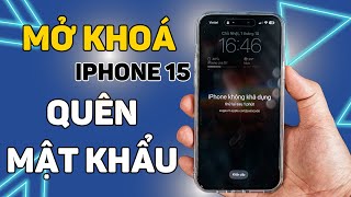 Mở khoá cả iPhone 15 khi quên mật khẩu với cách này! | Tenorshare 4ukey