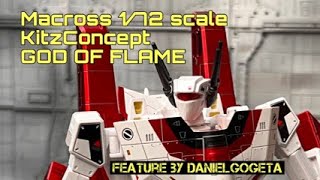 Macross 1/72 scale VF1S God of Flame by KitzConcept