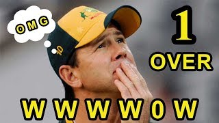 Unlucky Moment of Australia - Indian Bowler Taken 5 wickets in One Over