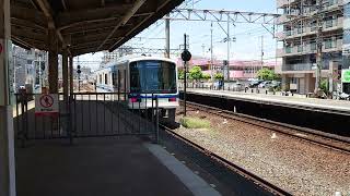 南海高野線 泉北高速鉄道 中百舌鳥駅 泉北5000系(5509編成)回送発車