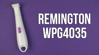 Распаковка REMINGTON WPG4035