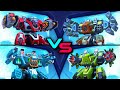 Gatecrasher & Savant 16 VS Disc Launcher VS Helix Rack VS Javelin Rack - Mech Arena Robots