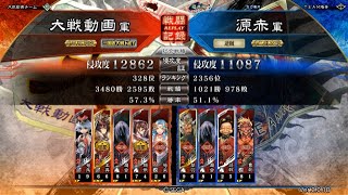 三国志大戦5【12州】福井セガ予選決勝 38戦目 魏4関羽ｖｓ王異バラ