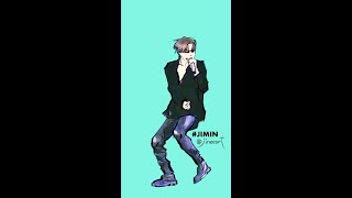 달려라 방탄 지민 댄스 Run BTS Jimin dance #jimin #runbts #btsjimin #shorts