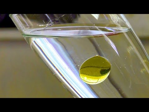 Does oil dissolve in rubbing alcohol?
