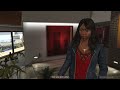 tanisha visits franklin at his new house scene gta v