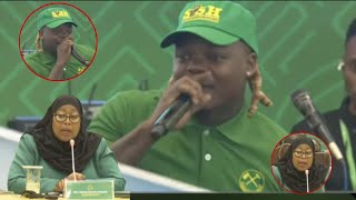 HARMONIZE ASHUSHWA JUKWAANI KWENYE MKUTANO WA CCM AFANYA TUKIO HILI