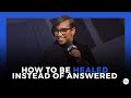 How To Be Healed Instead Of Answered X Dr. Anita Phillips