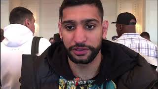 AMIR KHAN "CANELO PROVED HE WAS THE BETTER FIGHTER & WON THE GOLOVKIN FIGHT,  HE LOOKED AMAZING"