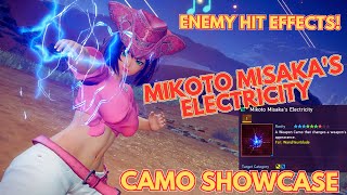 [PSO2 NGS] * Mikoto Misaka's Electricity - It Has Enemy Hit Effects! - Camo Showcase