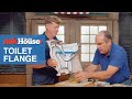 How to Fix a Low Toilet Flange | Ask This Old House