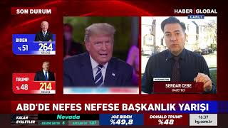 ABD'de Nefes Nefese Başkanlık Yarışı! Biden Zaferini İlan Edecek mi?