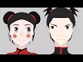 How To Draw PUCCA and GARU | Anime style | ibispaint x