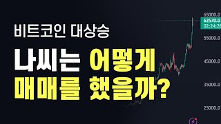 비트코인 상승장에서 어떻게 숏으로 수익을 냈을까? 매매기록 복기로 알아보는 차트보는법