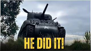 From Wreck to Running Tank: Ron's M4 Sherman Solo Build is COMPLETE