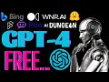 How to use ChatGPT-4 Free | Latest Chat GPT-4 FREE Projects