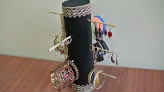 DIY Best out of Waste - Jewelry Organizer