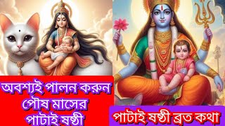 পৌষ মাসের পাটাই ষষ্ঠী ব্রত কথা ও এই ব্রতের নিয়ম #Patai Sasthi brato kotha