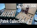 Insane Dubai Patek Philippe watch collection,  double sealed &sealed,  Nautilus & Aquanaut insights