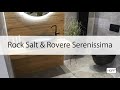 Aranżacja szaro drewniana Rock Salt & Rovere Serenissima Salon HOFF