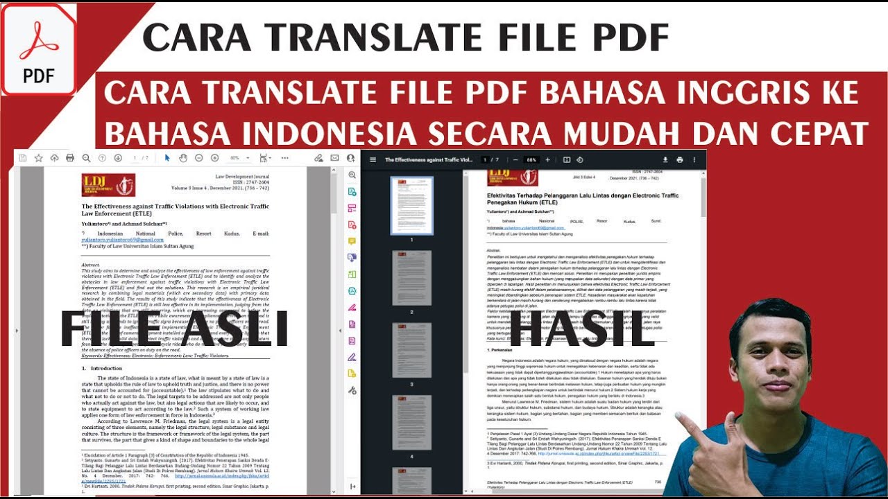 2 Cara Translate/Terjemah File PDF Bahasa Inggris Ke Bahasa Indonesia ...