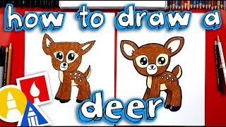 How To Draw A Baby Deer