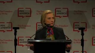 2018 #FreedomToWrite Lecture: Hillary Rodham Clinton with Chimamanda Ngozi Adichie (Low-Res)